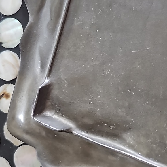 Antique Art Nouveau KAYSERZINN Pewter Tray - Picture 8 of 8